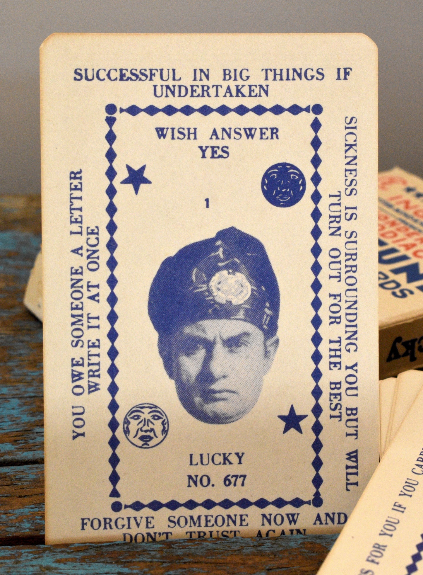 Ingalls' Fortune Telling Cards