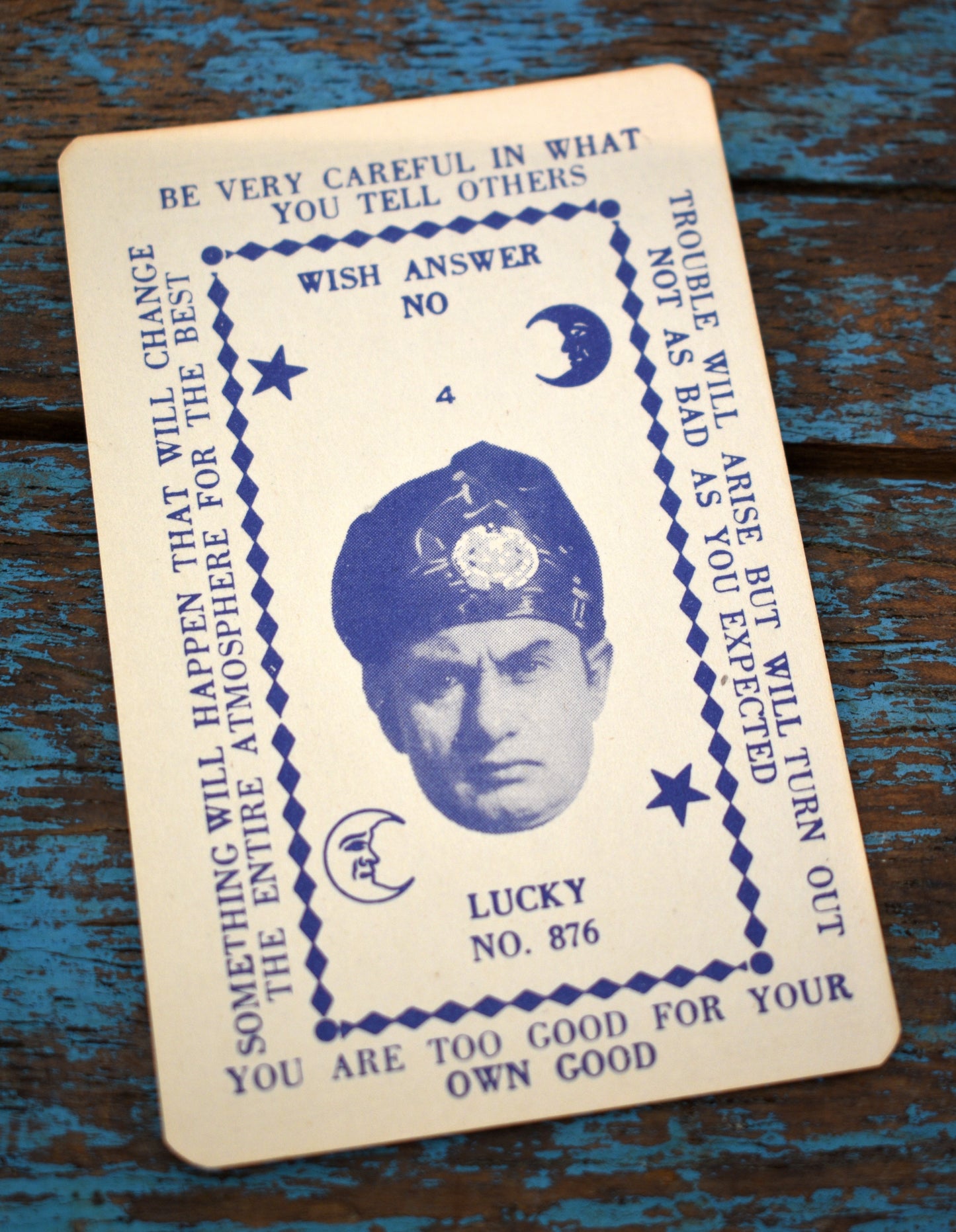 Ingalls' Fortune Telling Cards