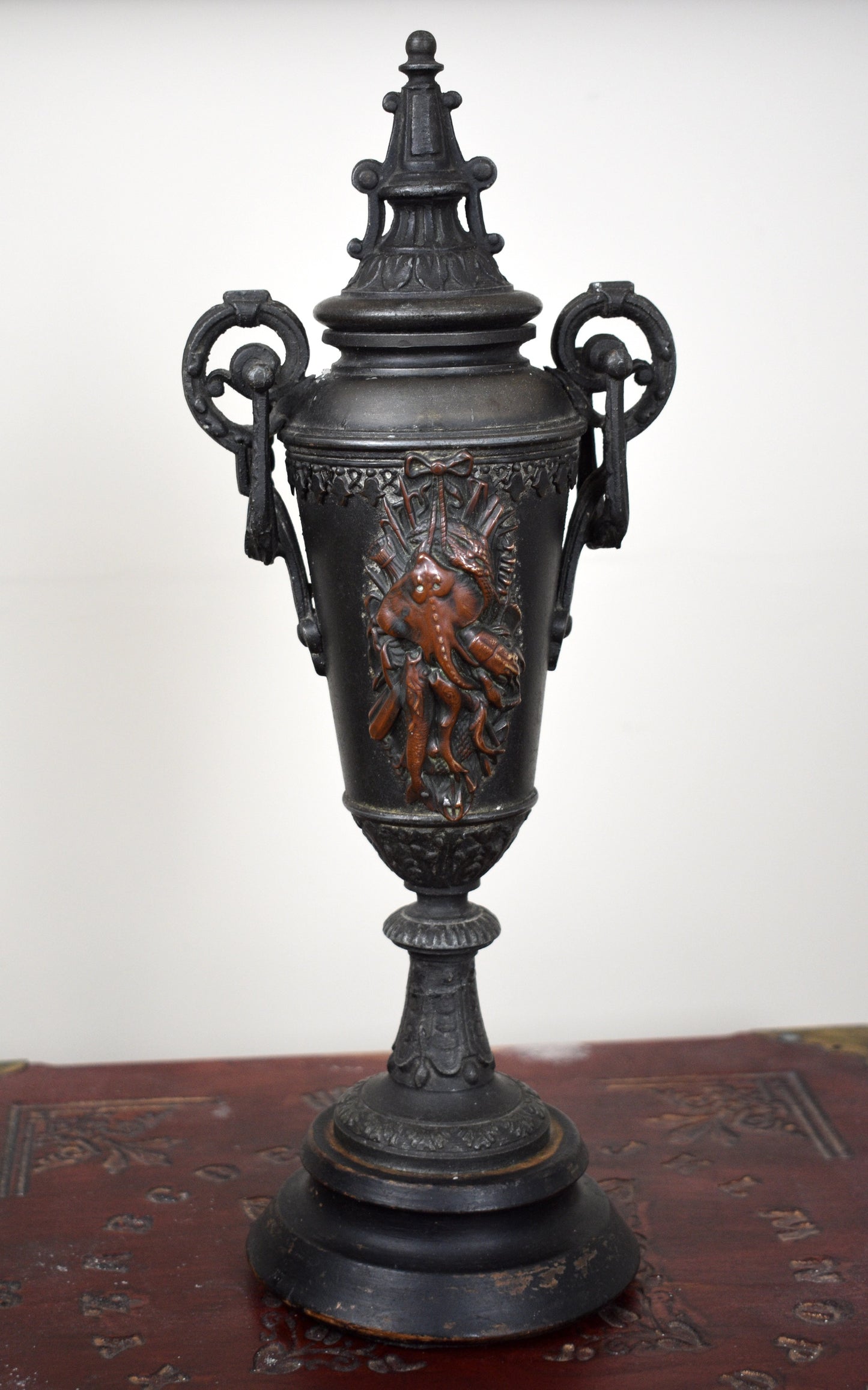 Magnificent Victorian Bronze Candlestick