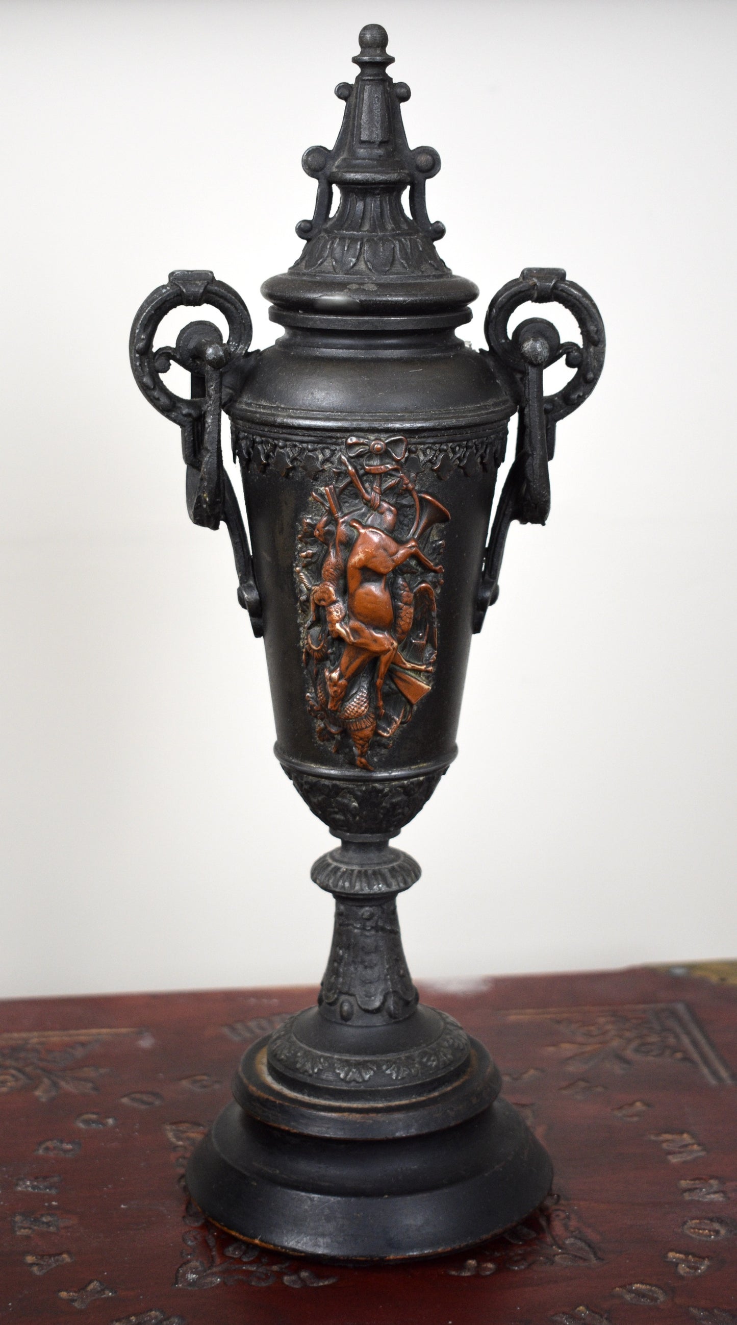 Magnificent Victorian Bronze Candlestick