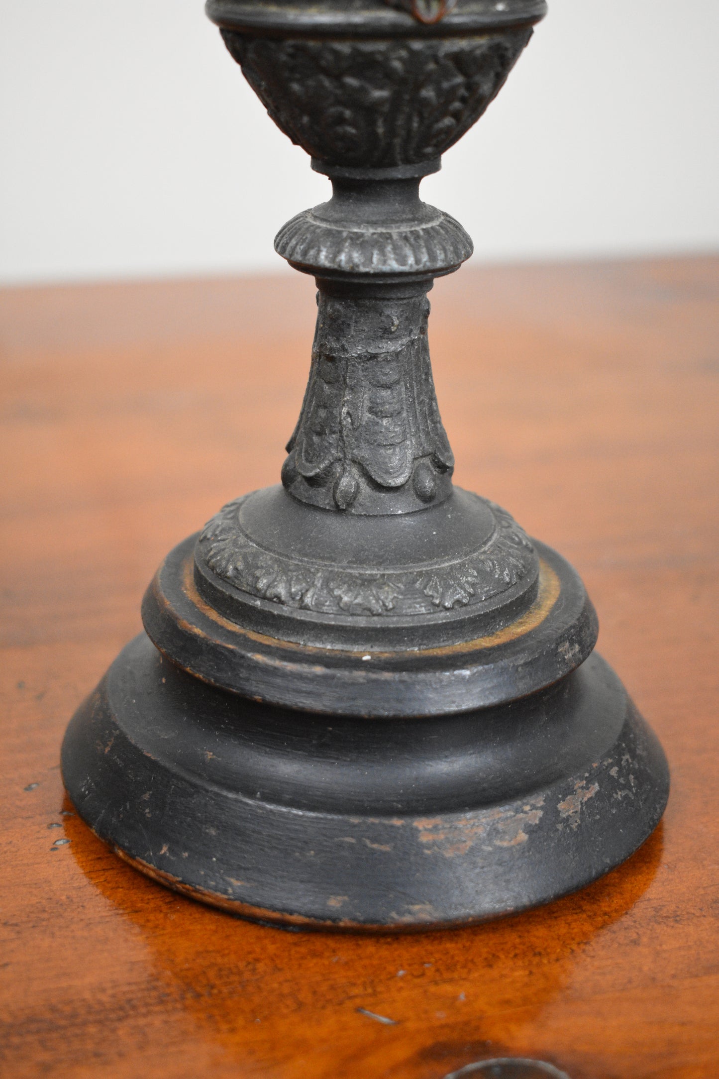 Magnificent Victorian Bronze Candlestick